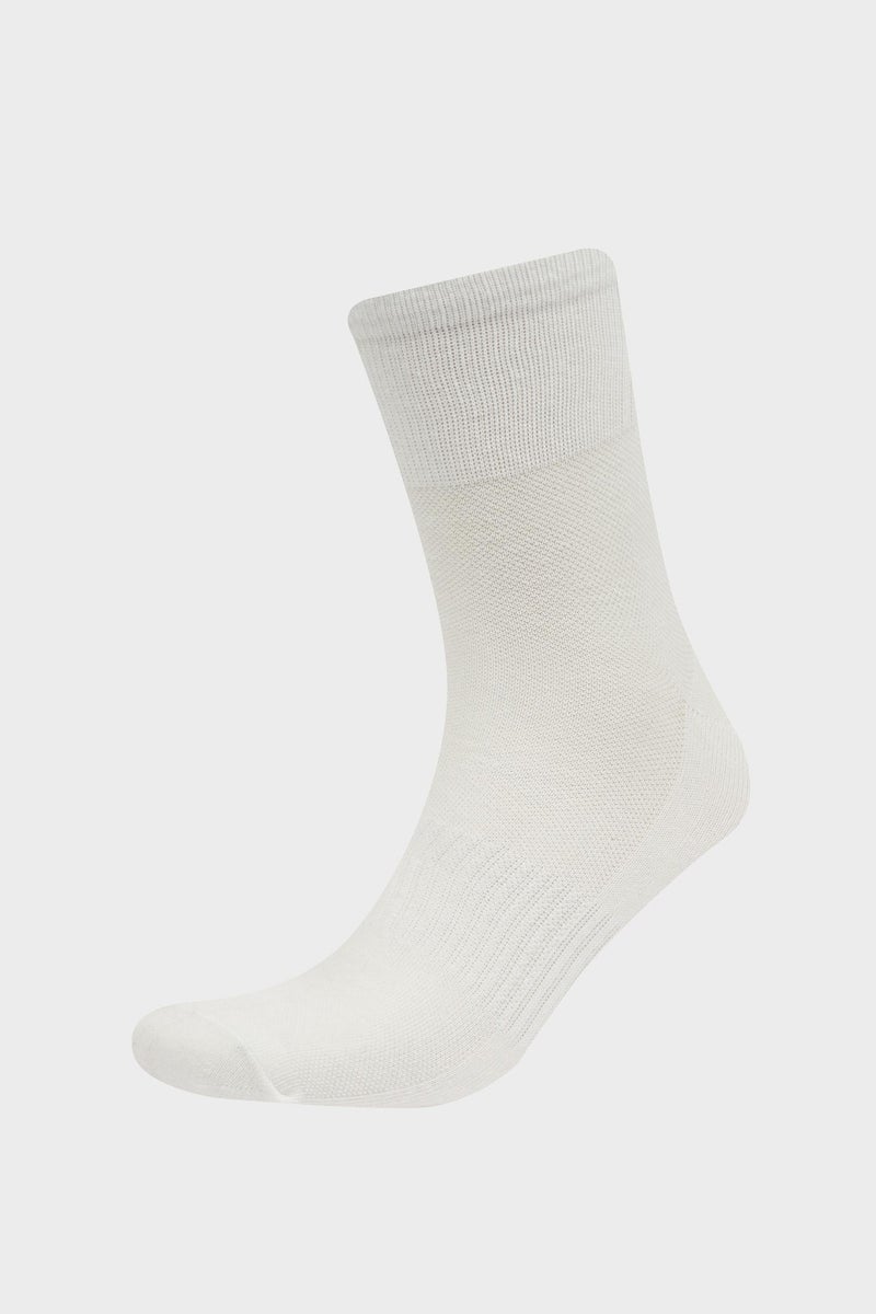 DeFacto White Man Man 2 Piece Cotton Ankle Socks Casual - Image 2